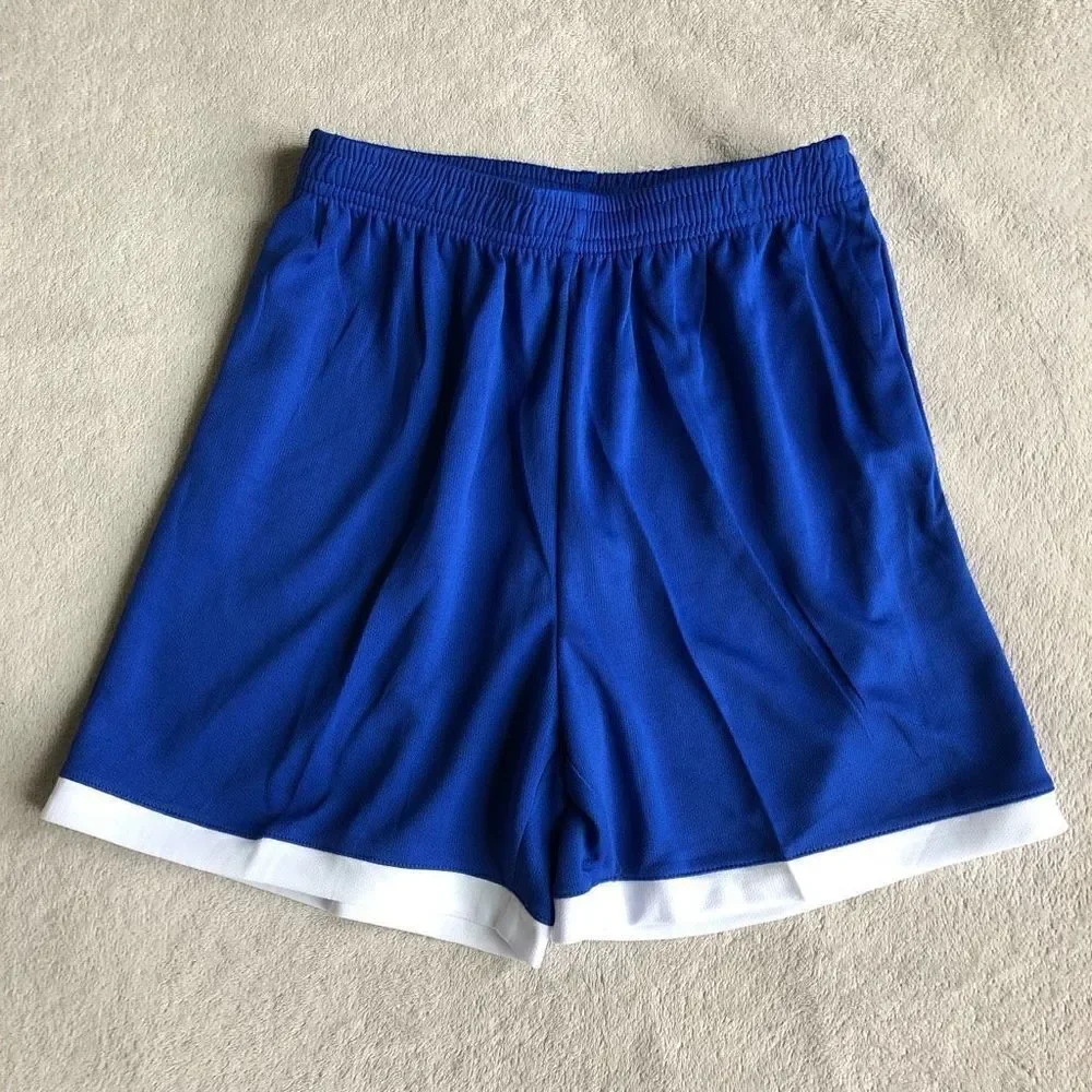 NWOT Boys Bright Blue Soccer Shorts